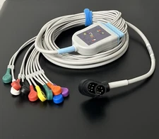 Zoll X Series 10 Lead EKG Snap Compatible - Same Day Shipping