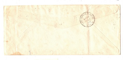 BERMUDA Golf Club USA MIXED FRANKING Special Delivery 1937 KGVI Coronation EB234 - Picture 6 of 6