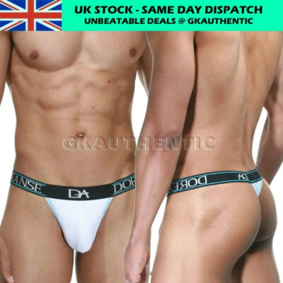Doreanse Ergo Thong G-string Shaped Pouch Cotton Stylish Men's Underwear 1334
