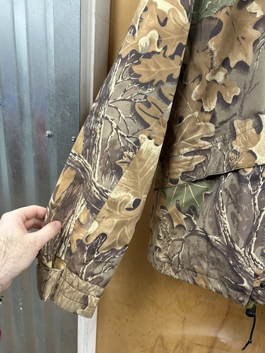 Cabelas Jacket Pants Mens Large Gore Tex Advantage Wetlands Camo Hooded Hunting - Picture 5 of 20
