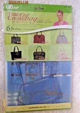 Clover Trace 'n Create Bag Templates Nancy Zieman City Bag Collection New 9501