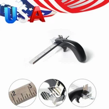 Professional Leather Draw Gauge Tool Strap Cutter Hand Craft Belt Cutting Blade