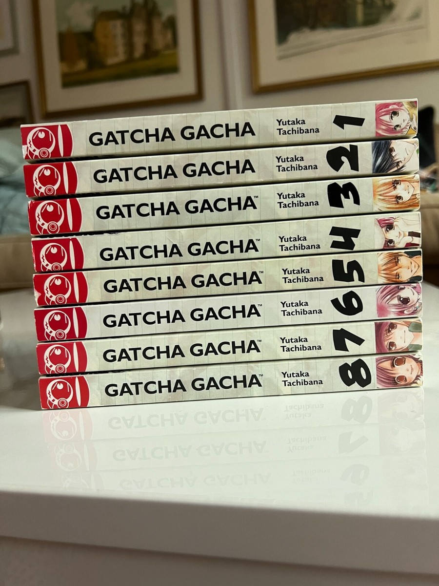 Gatcha Gatcha Complete English Tokyopop Manga Volumes 1-8 by
