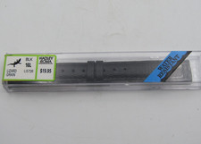 HADLEY ROMA BLACK 16L LONG LIZARD GRAIN LADIES WATCH BAND LS725 wb12