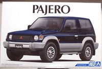 Aoshima 056974 1991 Mitsubishi Pajero Xr Ii V 24 Wg Jdm 1:24