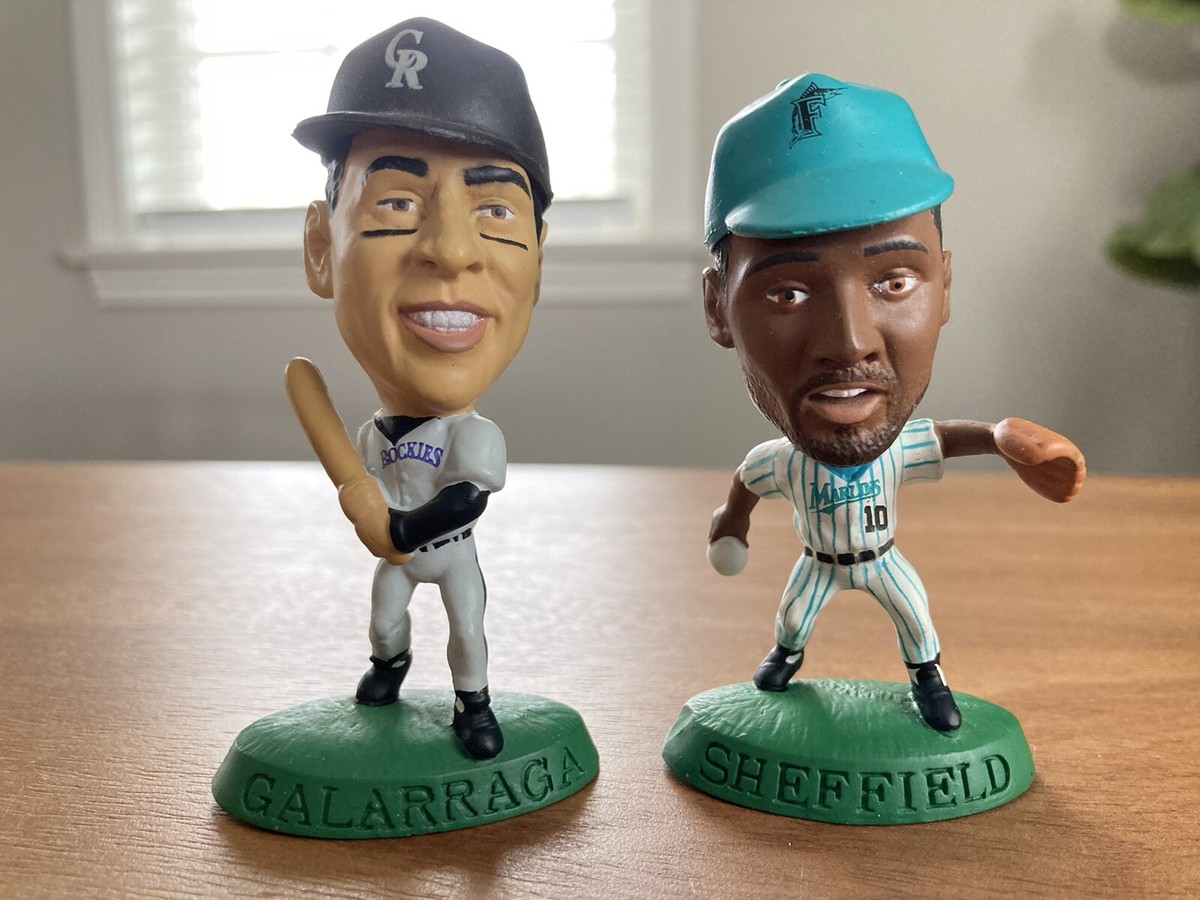 1997 MLB Headliners Mini Big Head Figures Andres Galarraga