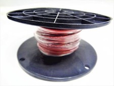 12 GAUGE WIRE RED 250' FT PRIMARY AWG STRANDED COPPER POWER REMOTE MTW