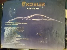 Koiiler car amplifiers 2 channel crossover