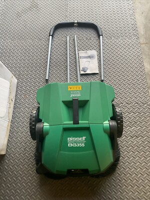 BISSELL BG355 Push Power Sweeper 21  Wide Triple Brush