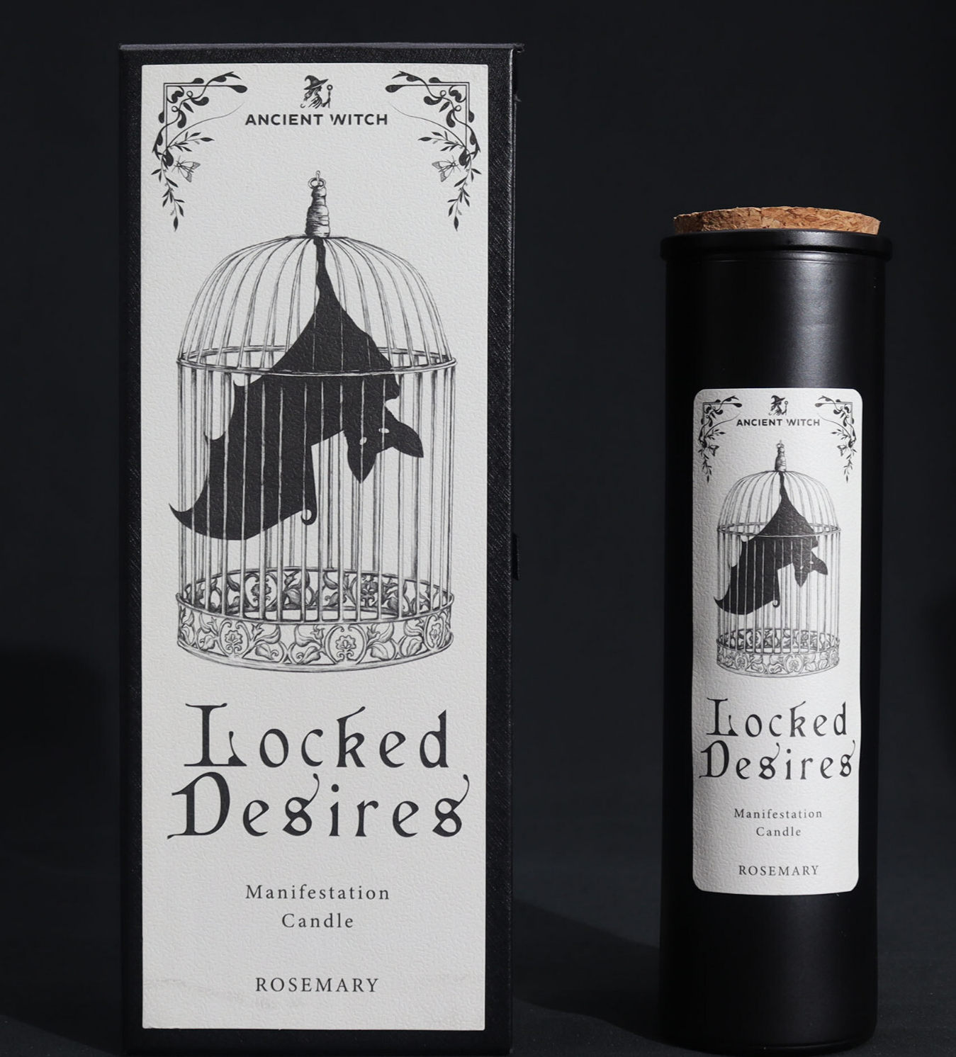 Locked Desires  - Ritual - Manifestation Candle  - Rosemary - NEW