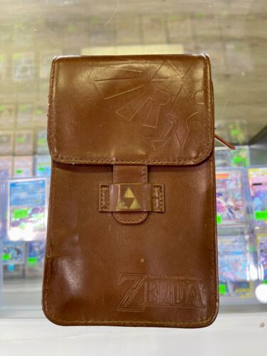 The Legend of Zelda Nintendo 3DS Adventurer's Pouch Faux Leather Carrying Case - Afbeelding 1 van 5