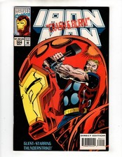 Marvel Comics Iron Man Volume 1 Book #304 First Hulk-Buster Armor w/ Insert VF+