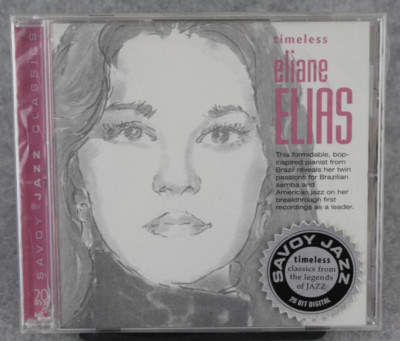 Eliane Elias Timeless 20 Bit CD Jazz NEW Sealed Drilled Case FREE SHIP