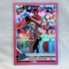 2019 Donruss Pink Rated Rookie #34 Dakota Hudson St Louis Cardinals 
