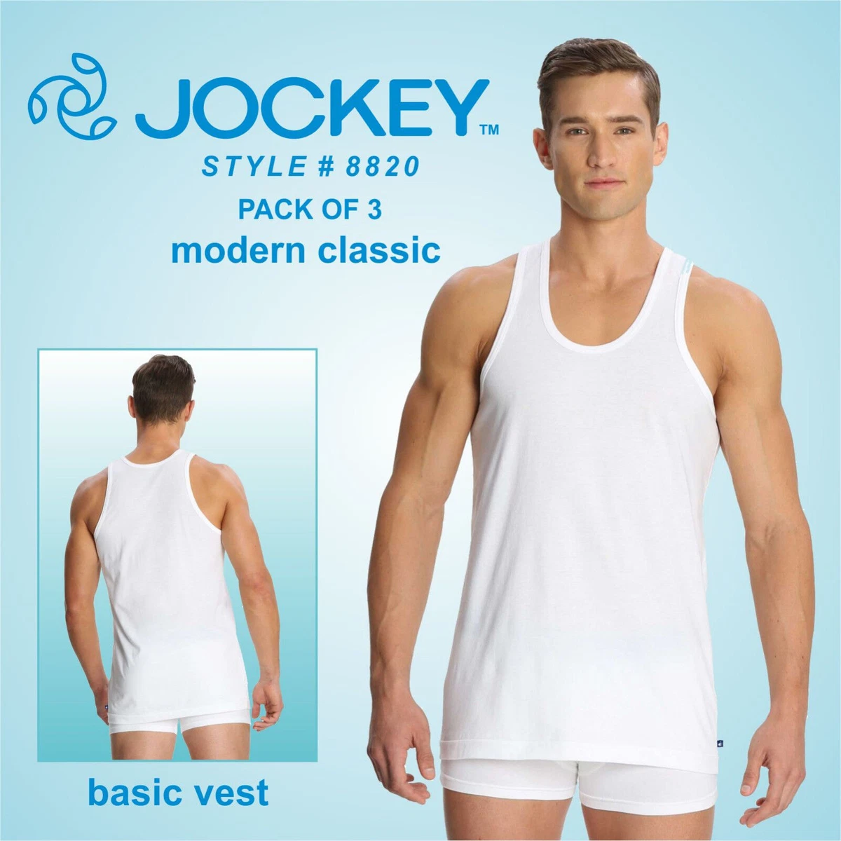 Jockey modern classic best sale vest