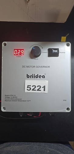 PWM Controller Briidea DC Motor Governor 12-48V 35A Waterproof w/ Reverse Switch - Picture 2 of 7