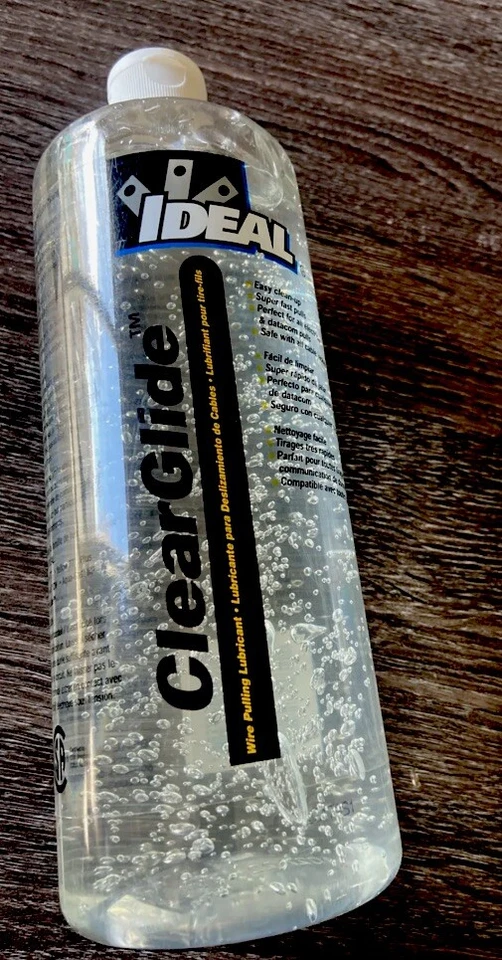 Ideal 31-388 ClearGlide Lubricante de tracción de alambre Botella exprimidora de 1 cuarto de galón Foto 2 de 4