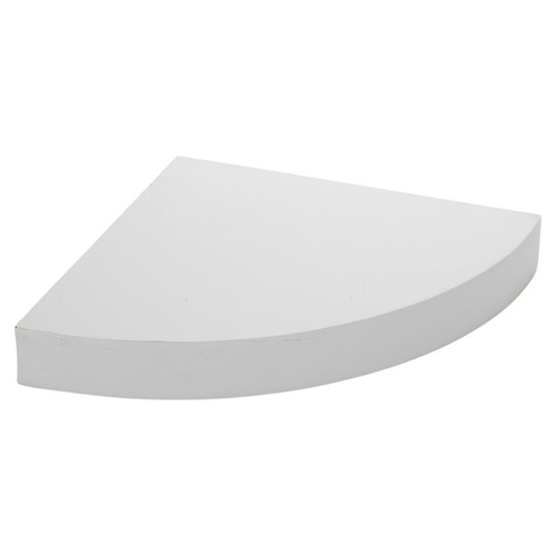 Étagère d'angle murale flottante en bois présentoir étagère MDF rangement livre - Photo 10/17