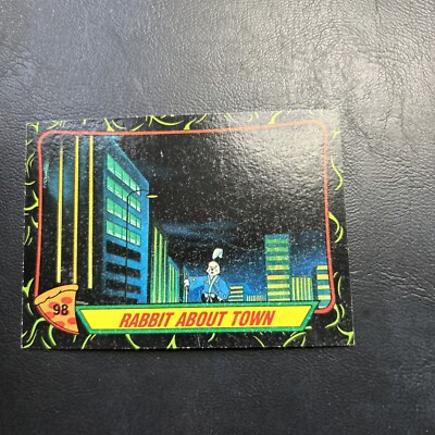 Jb101a Teenage Mutant Ninja Turtles 1989 Topps #98 Usagi Yojimbo