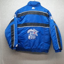 Starter Winter Jacket Men's L  Kentucky UK Wildcats Embroidered 1/2 zip Pullover