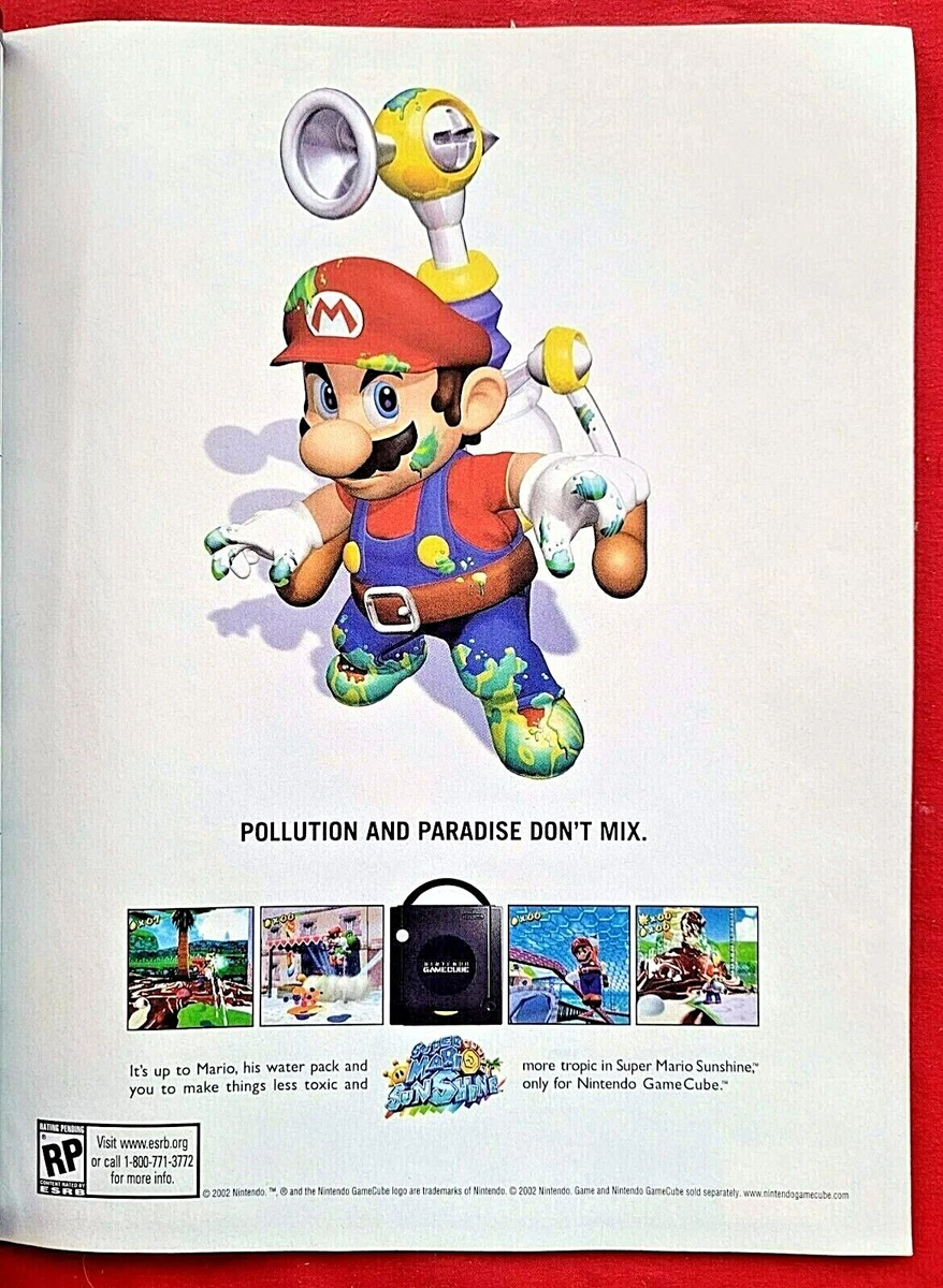 Super mario hotsell sunshine retro games