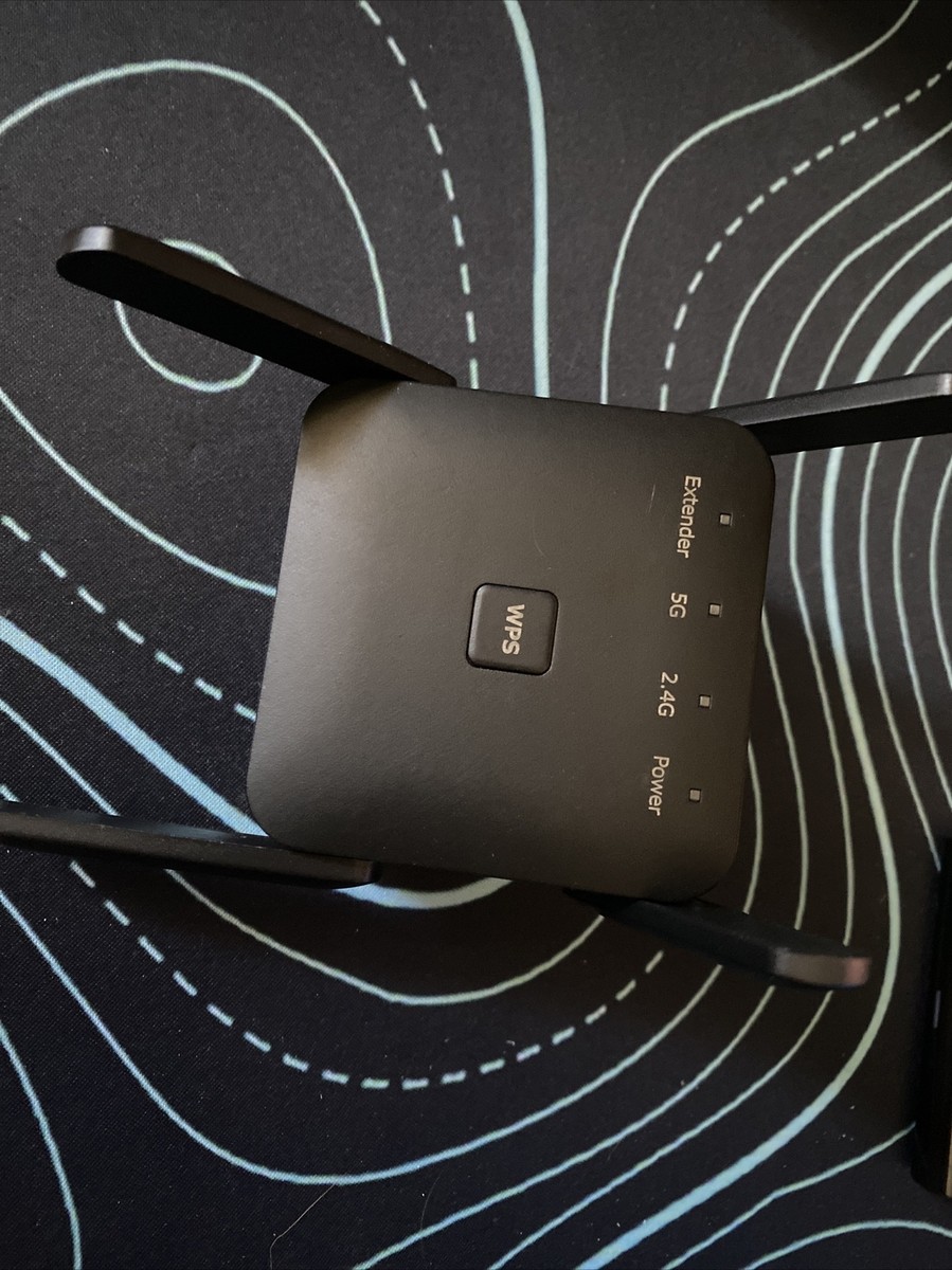 Next Gen Wi-Fi Extender Booster 1200Mbps 5G Wireless Internet