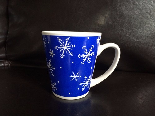 Stoneware Snowflakes Christmas Holiday Coffee Mug - Picture 7 of 8