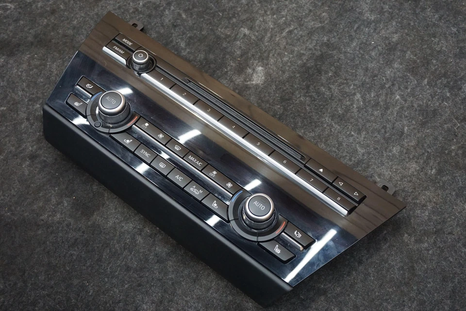 Interruptor de radio control de clima de tablero 61319386651 BMW M6 F06 Gran Coupé 2013-18 Foto 3 de 4