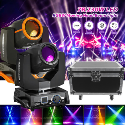 Sharpy 7R 230W LED 17Gobo 16+8 Prism Beam Moving Head DMX Stage Light dj Disco