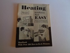 Sears Heating Installation Booklet Made Easy 100 Pictures 1966 Vintage 71 Pages