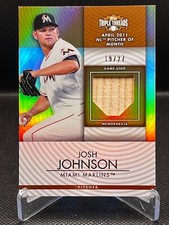 2012 Topps Triple Threads Unity Relics Sepia #UR55 Josh Johnson 19/27