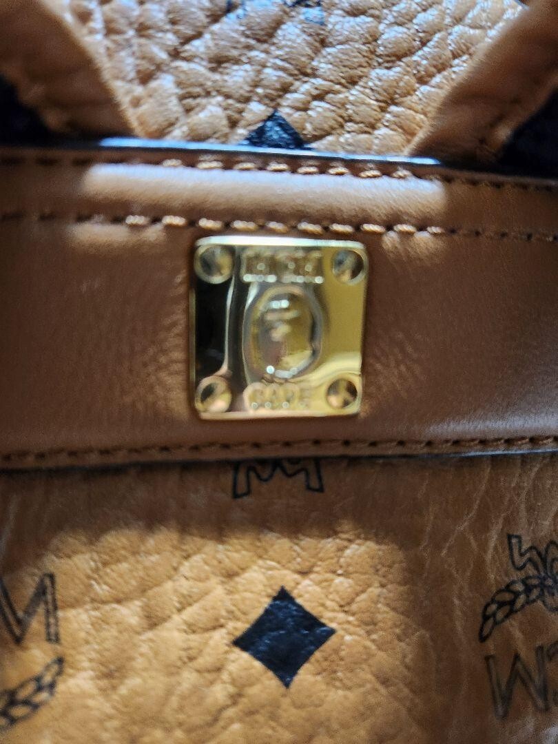 A Bathing Ape x MCM collaboration BACKPACK Shark Stark Used Bag