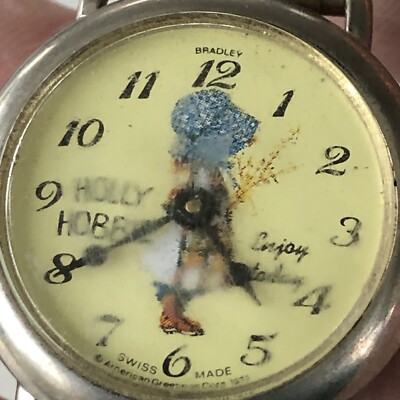 Vintage Holly Hobbie Manual Wind Watch | eBay display picture 1