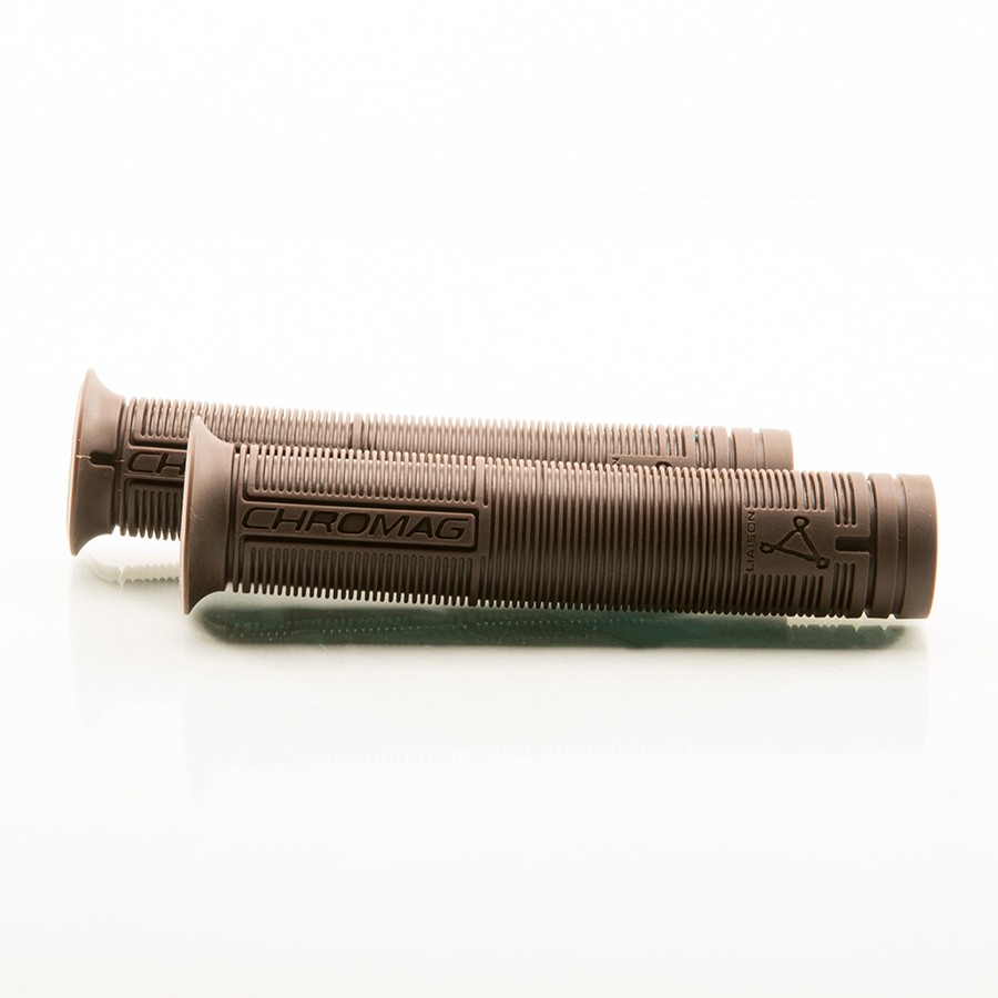 Chromag Wax Rubber Grips 150mm Rawhide with Tacky Ribbed Pattern - Enhanced 5890₽