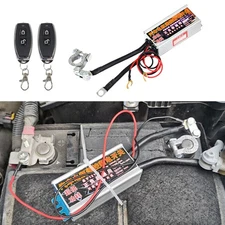 12V Car Integrated Wireless Remote Control Battery Disconnect Isolator Switch zy