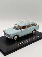 Norev 1/43 Peugeot 404 Break 1966 Light Blue- 474416