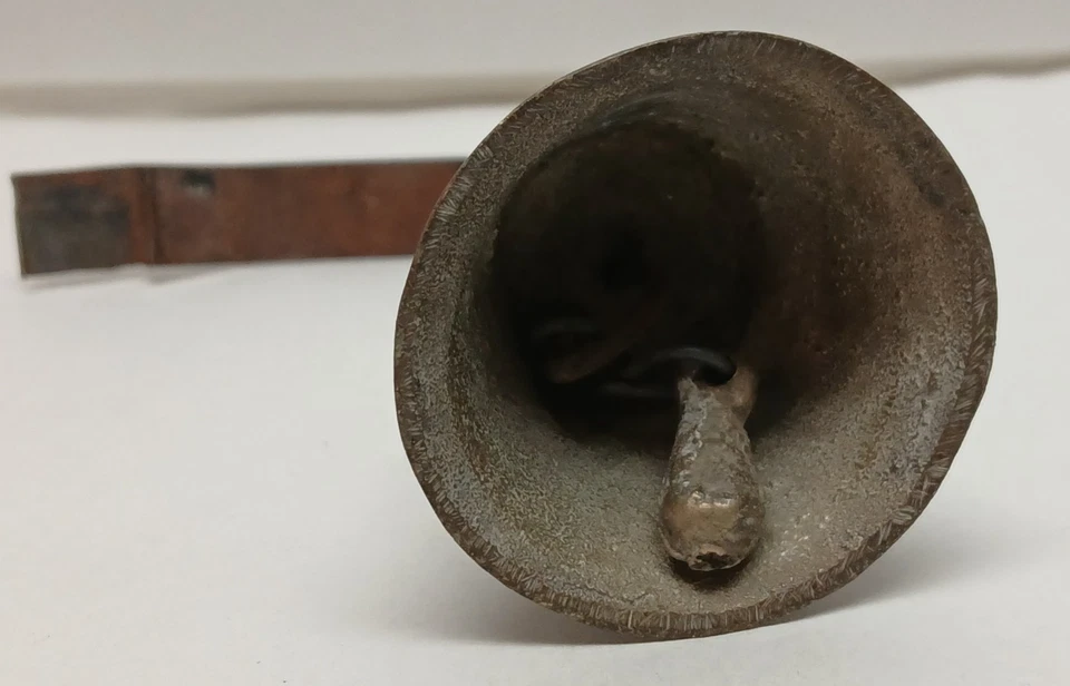 Antique Bronze Metal Bell c. 1850s - Image 4 of 4