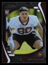 Jaret Patterson 2021 Panini Absolute #197 Washington ROOKIE BUY10GET5FREE