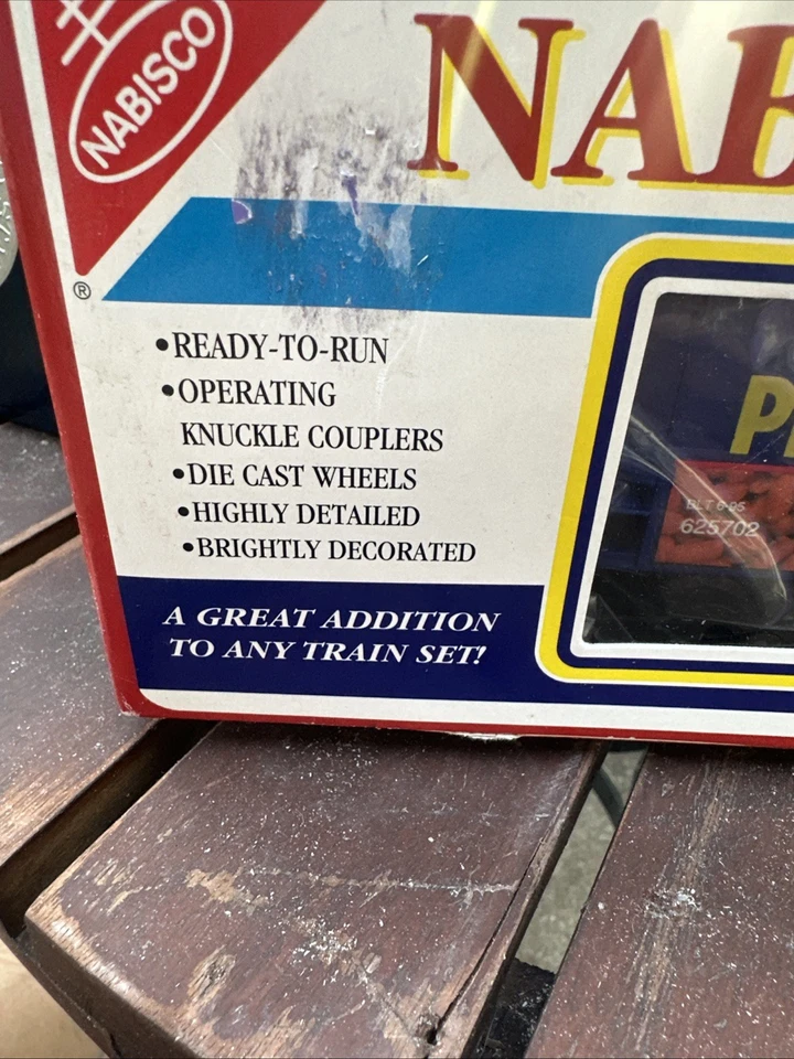 K-LINE K625702 NABISCO Planter's Covered Hopper Car 1995 New Opened Box - Image 3 of 4