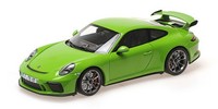 Minichamps 110067025 Porsche 911 GT3 991.2 2018 GelbgrüN 1:18 Modellauto