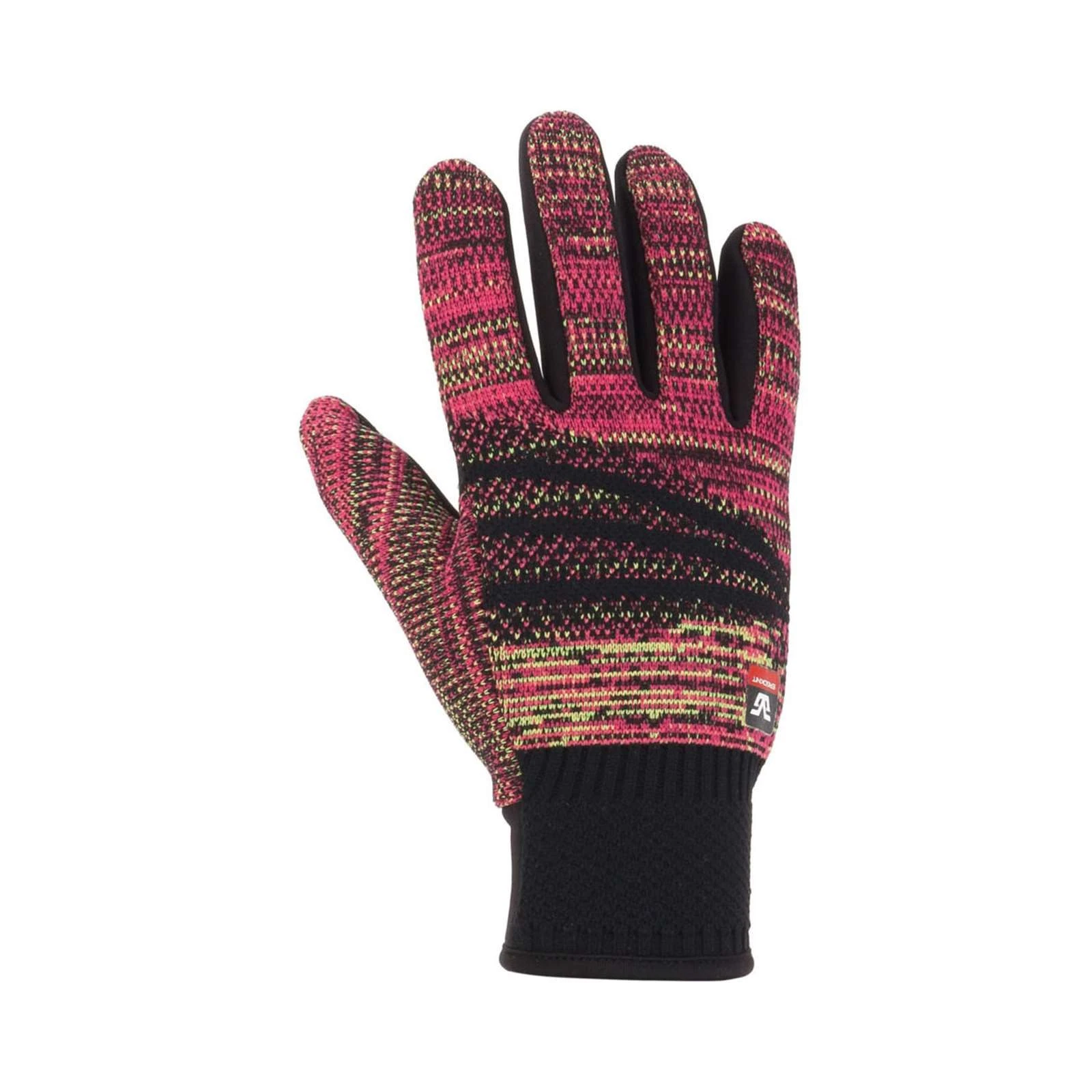 Women's Gordini Stride Gloves Knit Lined Gloves Touch Screen Compatible , Black