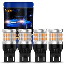 7443 LED Brake Bulbs for Reverse Backup Parking Marker Light, Amber 4PCS yellow
