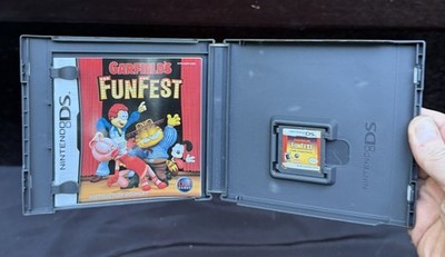 NO GAME! Original Case for Garfield's Funfest Nintendo DS Untested -C25