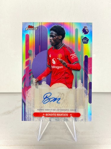 2025-26 Topps Finest Premier League Bendito Mantato Refractor Auto #FA-BE (RC)