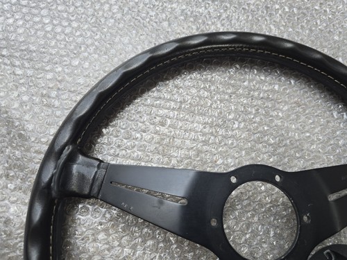 VINTAGE NARDI STEERING WHEEL GREAT GENUINE PART BMW E30 E28 190E og 1980 380mm - Picture 18 of 20