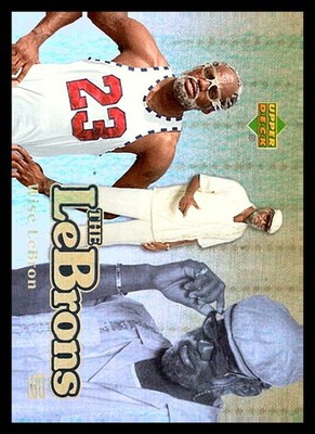 2006-07 UD Reserve The LeBrons Gold #LBJ9 LeBron James