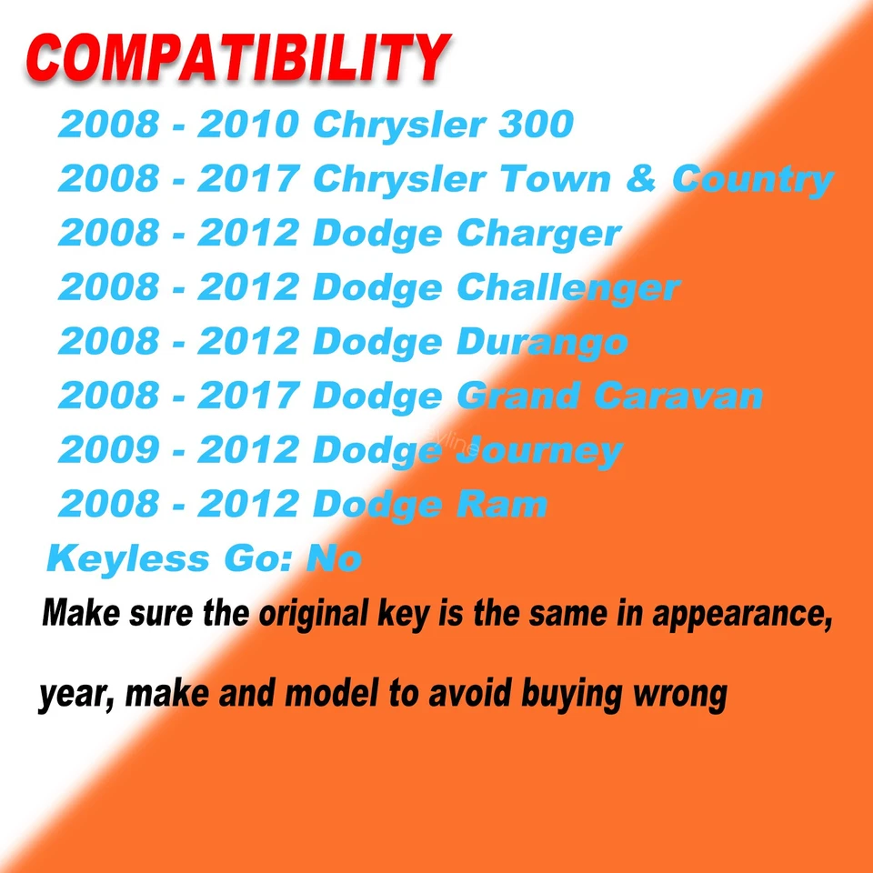Programador hágalo usted mismo + llavero remoto para Dodge Ram 1500 2500 3500 2009 2010 2011 2012 Foto 3 de 4