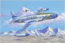 HobbyBoss F-80C Shooting Star - Plastic Model Airplane Kit - 1/48 Scale