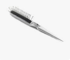 Hairtalk hair extensions, styling, braiding sectioning brush Silver