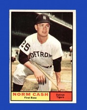 1961 Topps Set-Break # 95 Norm Cash EX-EXMINT *GMCARDS*